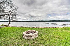 Lakefront Motley Home w/ Private Dock & Fire Pit!