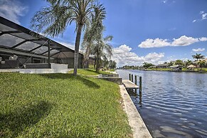 Canal-front Cape Coral Home: Pool & Patio