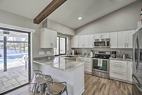 Canal-front Cape Coral Home: Pool & Patio