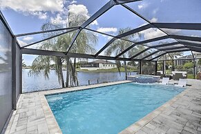 Canal-front Cape Coral Home: Pool & Patio