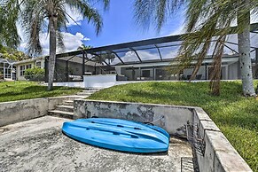 Canal-front Cape Coral Home: Pool & Patio