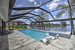 Canal-front Cape Coral Home: Pool & Patio