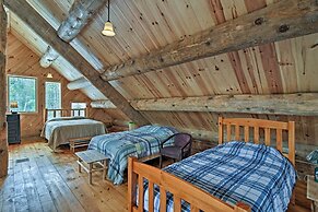 Custom Log Cabin w/ Deck & 45 Acres By Pine River!