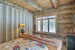 Custom Log Cabin w/ Deck & 45 Acres By Pine River!