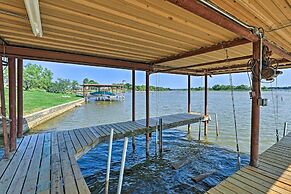 Waterfront Granbury House w/ Deck & Private Dock!