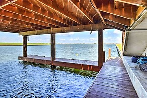 Waterfront Corpus Christi Townhome w/ Pool & Dock!