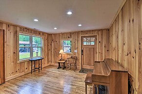 Rustic Sunset Escape on 67 Acres: Outdoor Kitchen