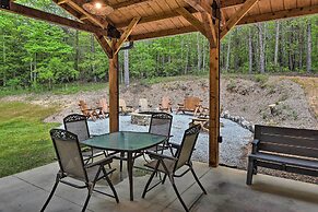 Rustic Sunset Escape on 67 Acres: Outdoor Kitchen