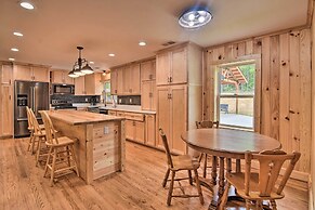 Rustic Sunset Escape on 67 Acres: Outdoor Kitchen