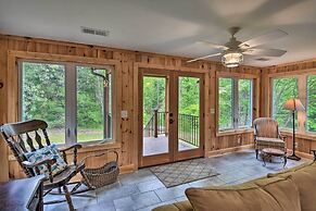 Rustic Sunset Escape on 67 Acres: Outdoor Kitchen