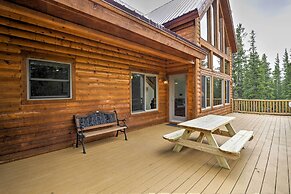 Fairplay Log Cabin w/ Deck & Incredible Mtn Views