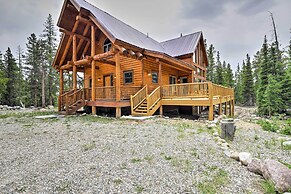 Fairplay Log Cabin w/ Deck & Incredible Mtn Views