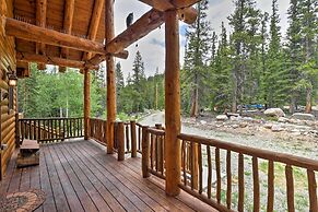 Fairplay Log Cabin w/ Deck & Incredible Mtn Views