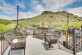 Central Lava Hot Springs Studio w/ Deck & Views!