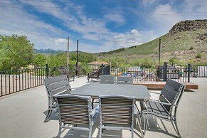 Central Lava Hot Springs Studio w/ Deck & Views!