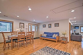 Riverfront Elkins Home w/ Fireplace & Deck!