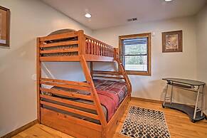 Riverfront Elkins Home w/ Fireplace & Deck!