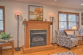 Riverfront Elkins Home w/ Fireplace & Deck!