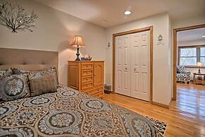 Riverfront Elkins Home w/ Fireplace & Deck!