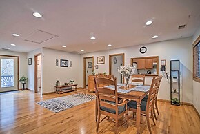 Riverfront Elkins Home w/ Fireplace & Deck!