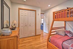 Riverfront Elkins Home w/ Fireplace & Deck!