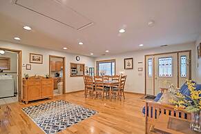 Riverfront Elkins Home w/ Fireplace & Deck!