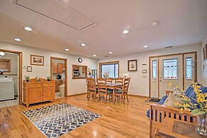 Riverfront Elkins Home w/ Fireplace & Deck!