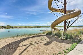 Lakefront Country Home w/ Waterslide & Trampoline!