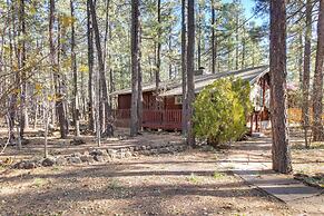 Near Hiking & Golfing: Pinetop Cabin w/ Deck