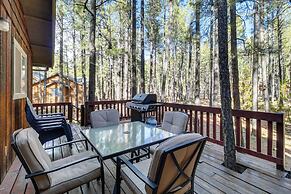 Near Hiking & Golfing: Pinetop Cabin w/ Deck