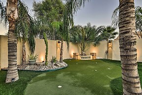 Heated Pool + Putting Green: Luxe Gilbert Home