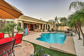 Heated Pool + Putting Green: Luxe Gilbert Home