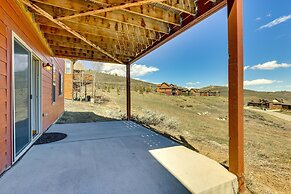 1 Mi to Granby Ranch: Mtn Home w/ Deck