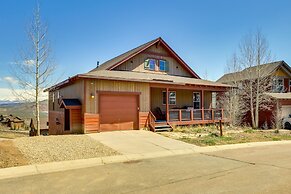 1 Mi to Granby Ranch: Mtn Home w/ Deck