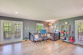 Lake View & Decks: Waterfront Cedar Creek Retreat!