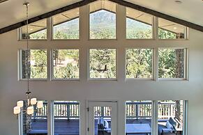 Fireplace, Mogollon Rim Views: Luxury Pine Home