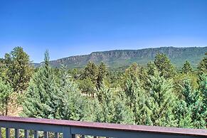 Fireplace, Mogollon Rim Views: Luxury Pine Home