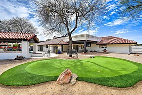 Pool & Putting Green: Pet-friendly Glendale Home