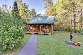 Backyard & Porch: Rural Cosby Log Cabin!