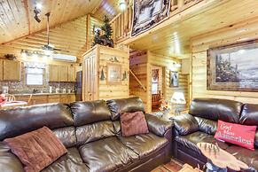 Backyard & Porch: Rural Cosby Log Cabin!