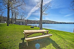 Lakeside Milford Home w/ Fire Pit & Paddleboat