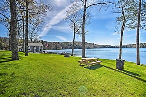 Lakeside Milford Home w/ Fire Pit & Paddleboat