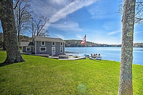 Lakeside Milford Home w/ Fire Pit & Paddleboat