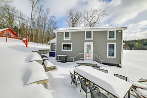 Lakeside Milford Home w/ Fire Pit & Paddleboat
