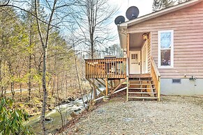 Idyllic Creekside Bryson City Gem w/ Hot Tub!