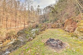 Idyllic Creekside Bryson City Gem w/ Hot Tub!