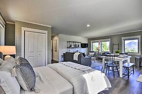 Scenic Studio w/ Loft & View of the Columbia River