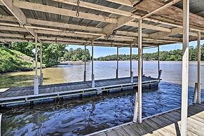Lakefront Oasis w/ Private Dock in Hot Springs!