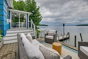 Winnipesaukee Lakefront Home With Dock & Views!