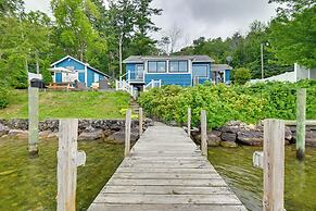 Winnipesaukee Lakefront Home With Dock & Views!